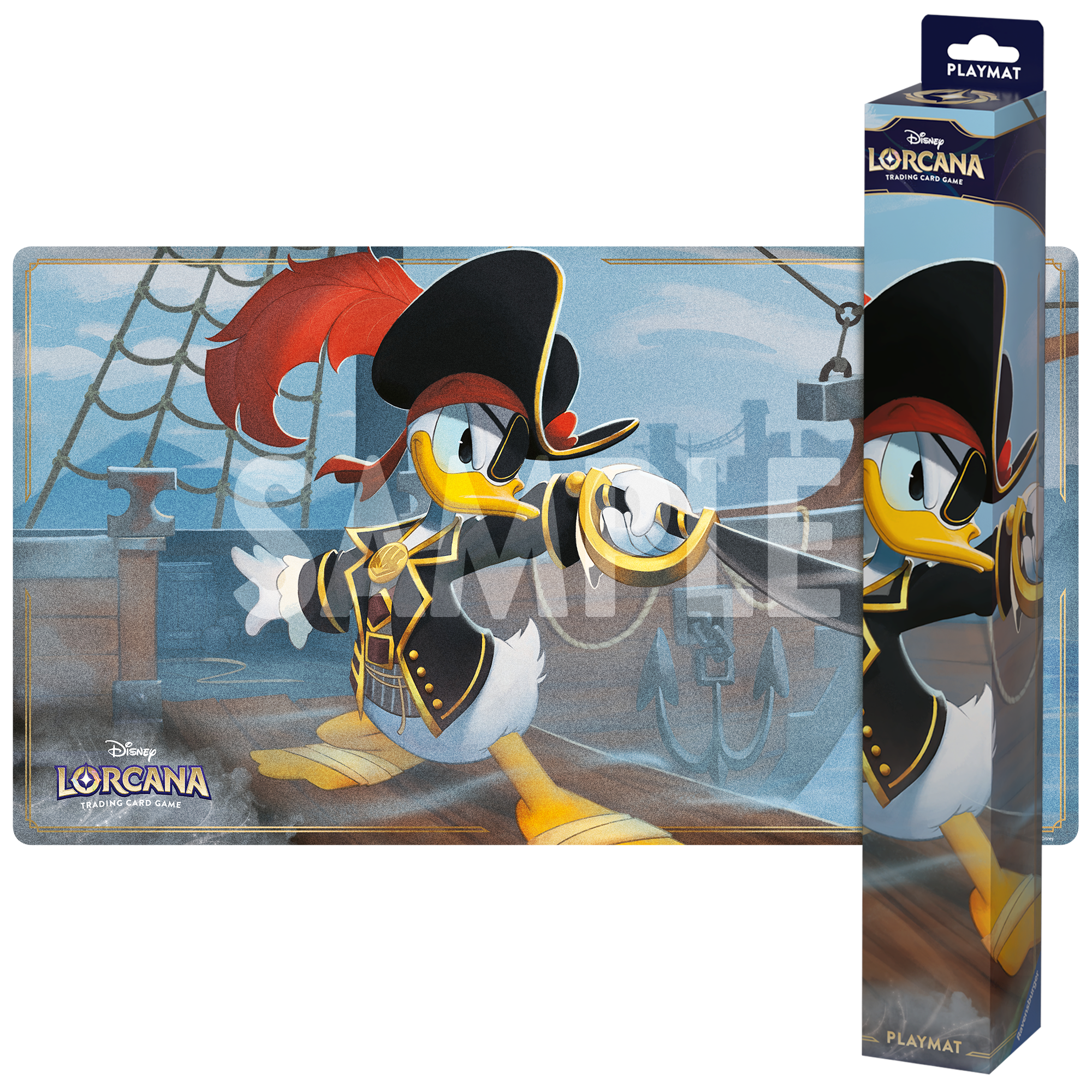 Disney Lorcana - Donald Duck Buccaneer - Tapis de jeu