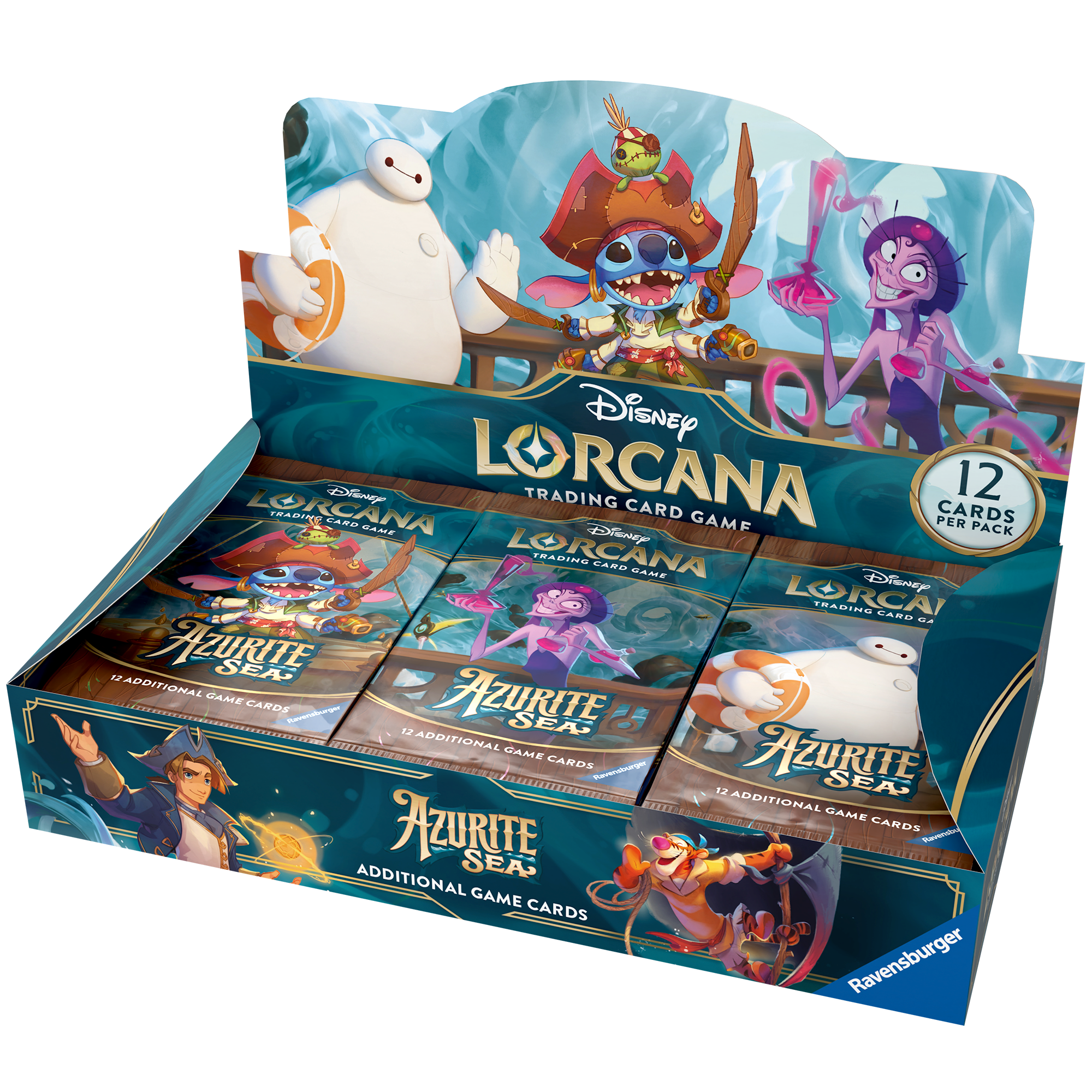 Disney Lorcana : Coffret Booster Azurite Sea