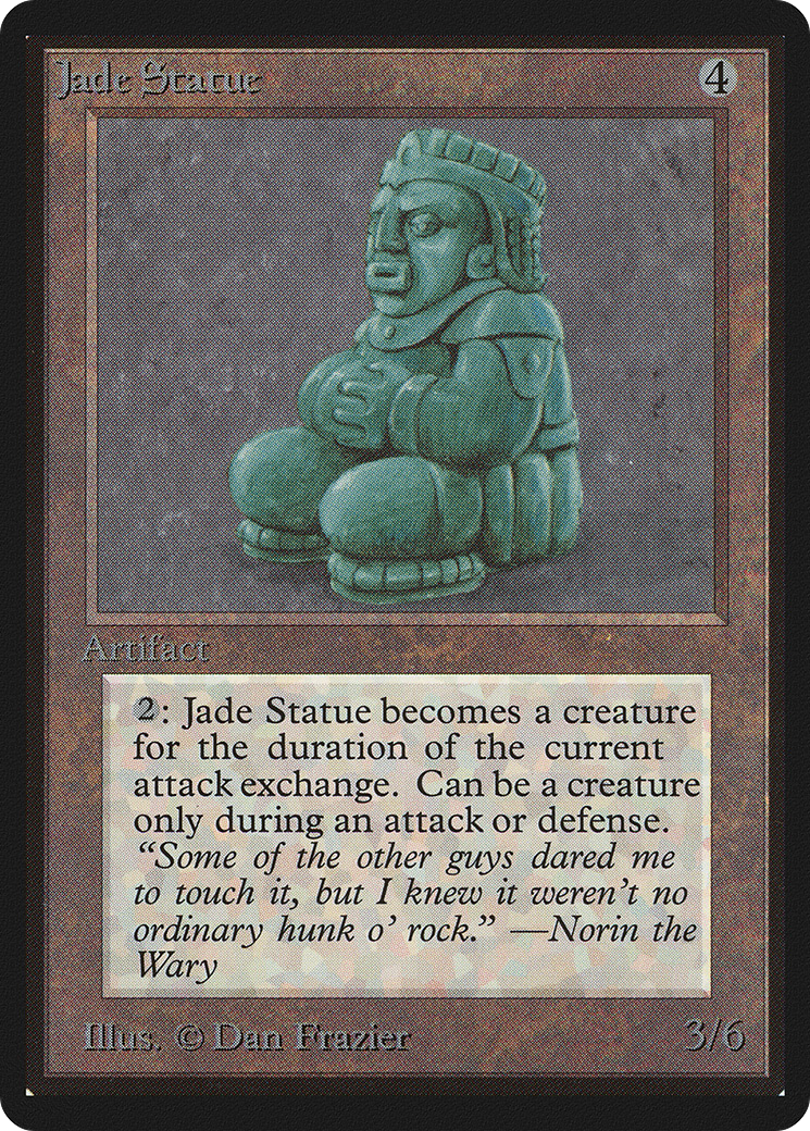 Jade Statue (LEB-) - Limited Edition Beta
