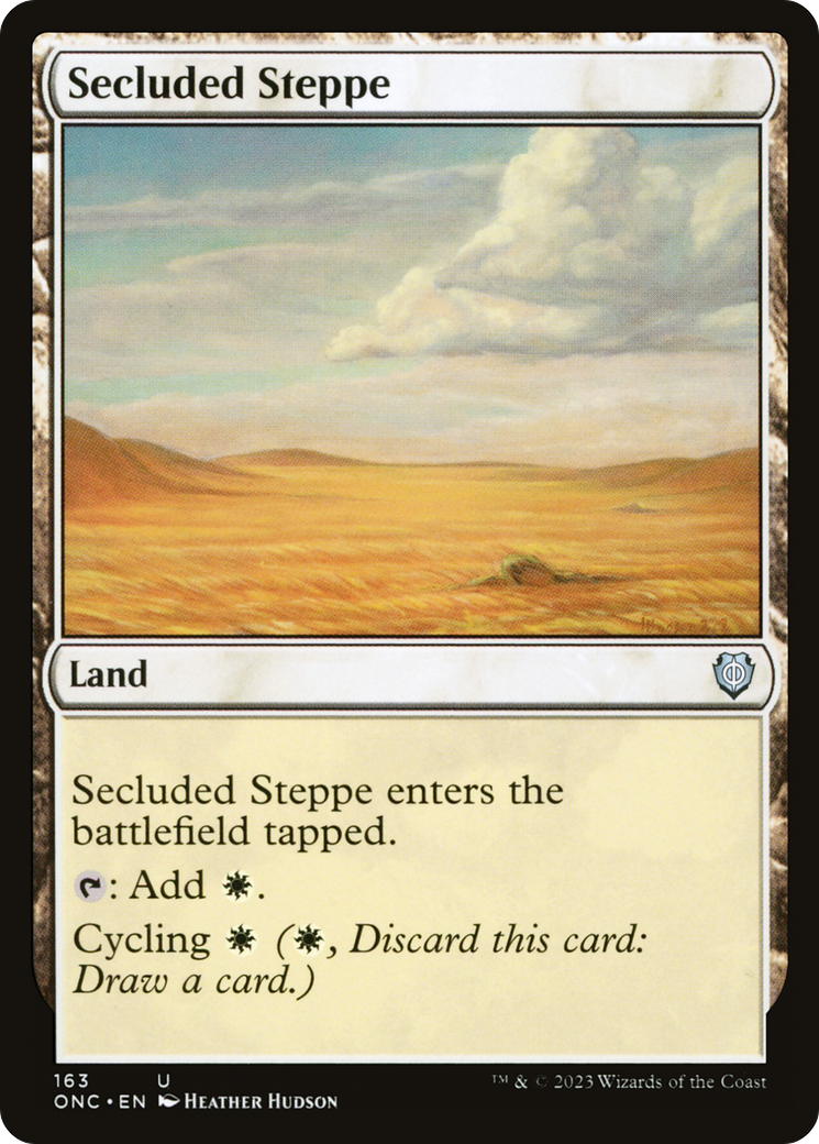 Steppe isolée (ONC-163) - Phyrexia : Tous seront un seul commandant