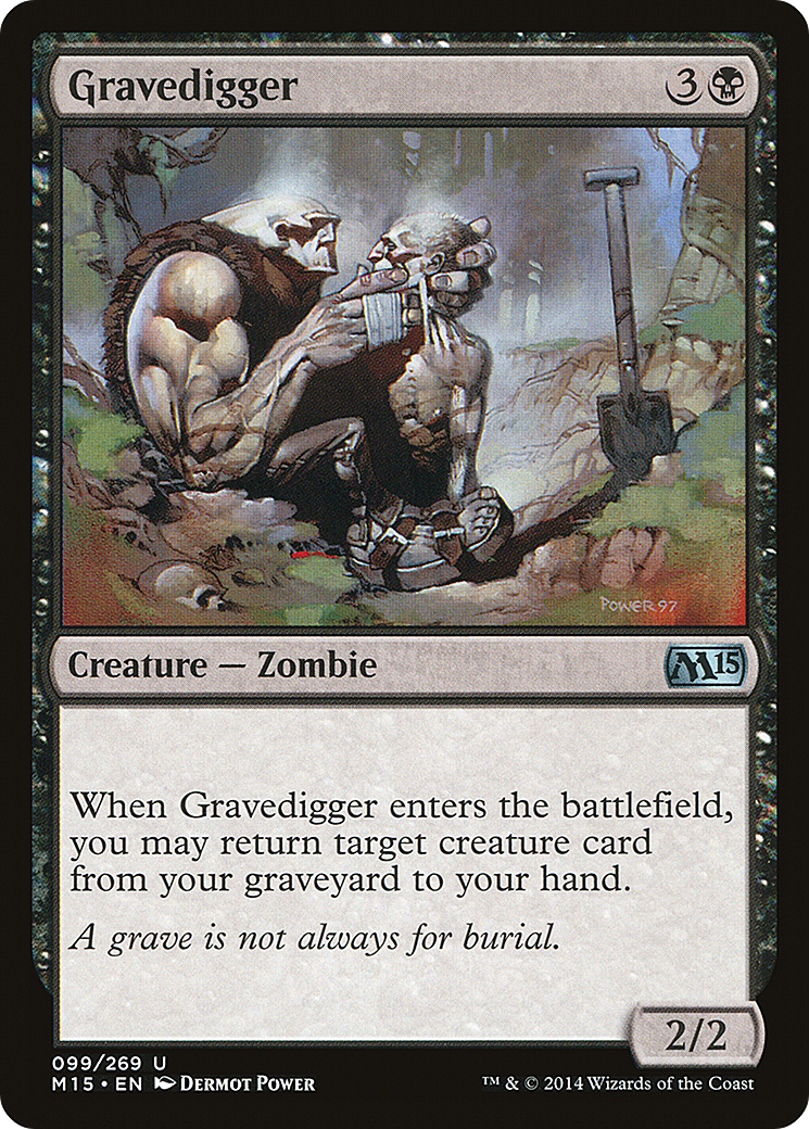 Gravedigger (M15-099) - Magic 2015 Foil