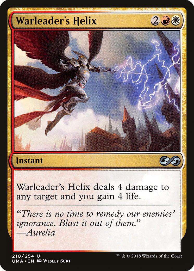 Warleader's Helix (UMA-210) - Ultimate Masters Foil