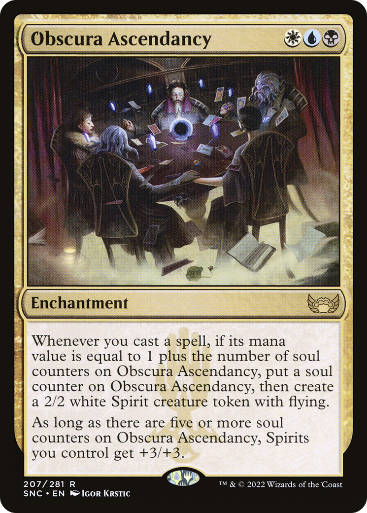 Obscura Ascendancy (SNC-207) - Rues de New Capenna Foil