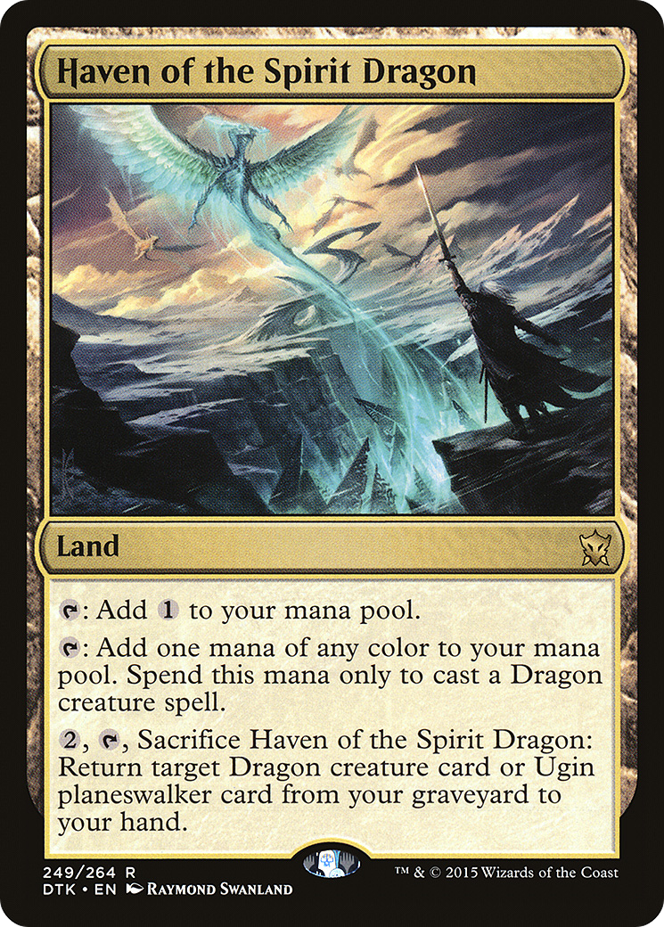 Le Havre du Dragon Esprit (DTK-249) - Dragons de Tarkir Foil