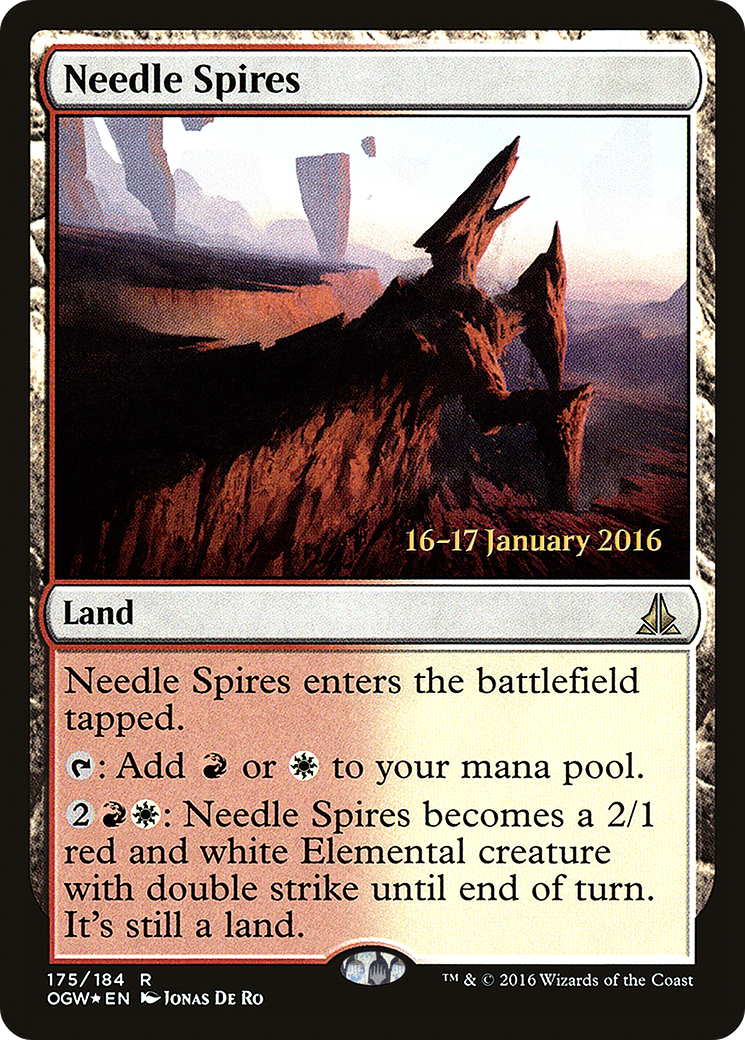 Needle Spires (PRE-175S) - Oath of the Gatewatch Promos Foil