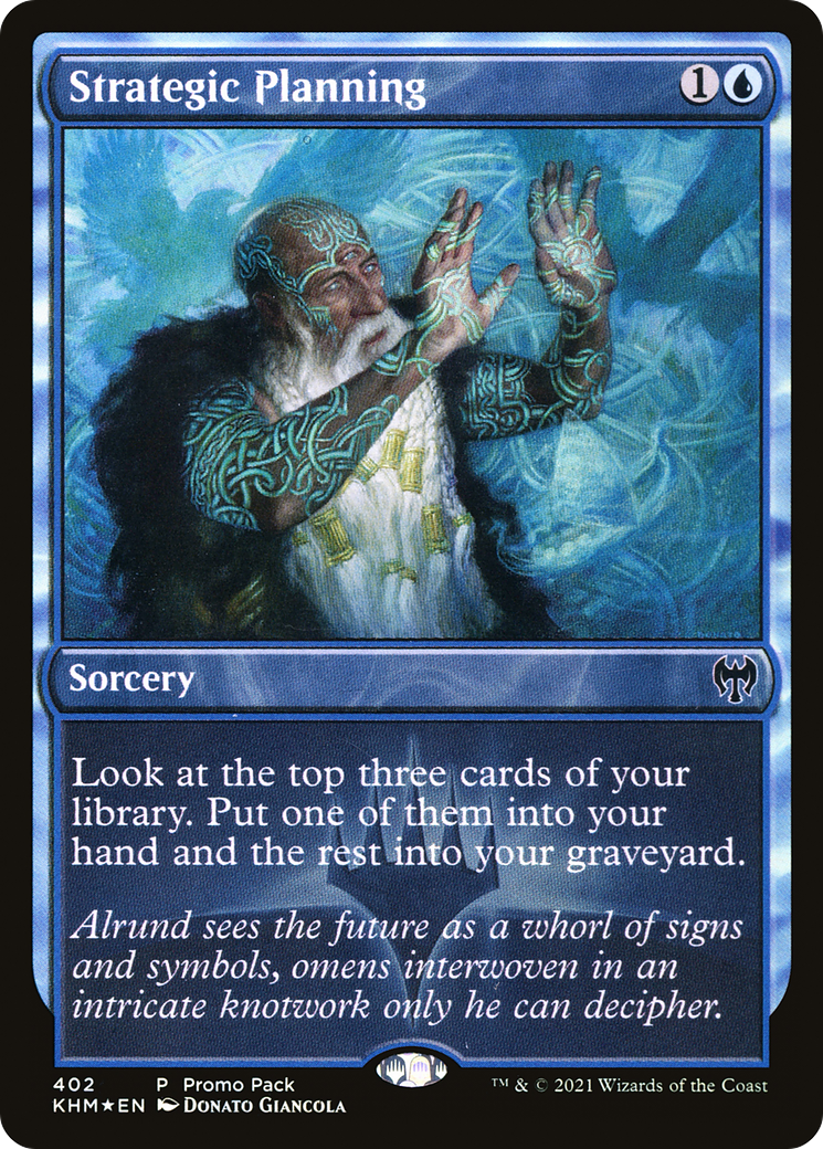 Strategic Planning (KHM-402) - Kaldheim Foil