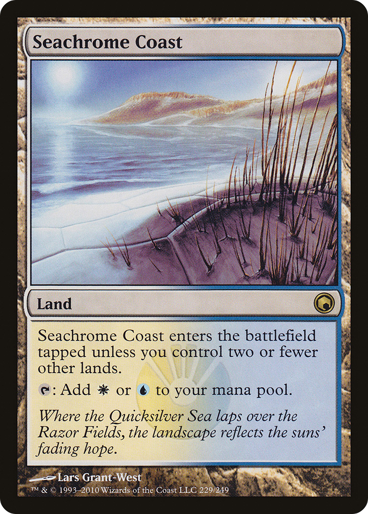 Seachrome Coast (SOM-229) – Cicatrices de Mirrodin