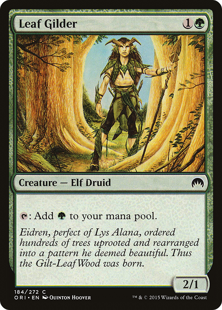 Leaf Gilder (ORI-184) - Magic Origins