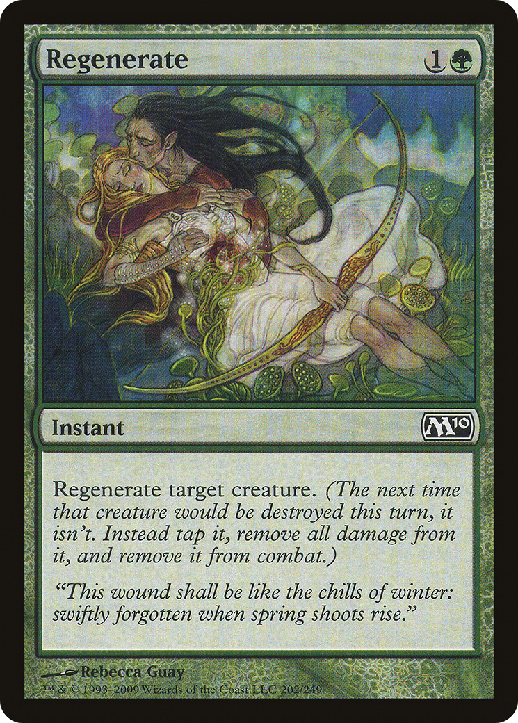 Regenerate (M10-202) - Magic 2010 Foil