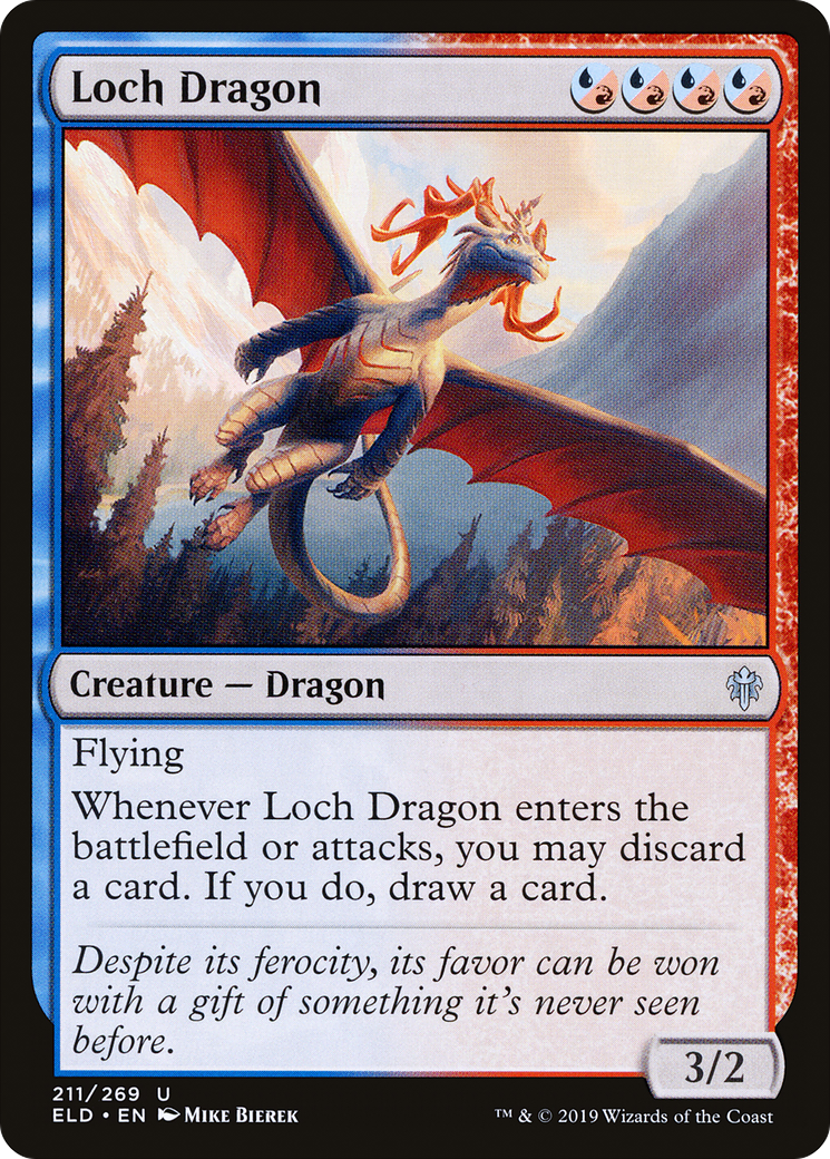 Loch Dragon (ELD-211) - Trône d'Eldraine Foil