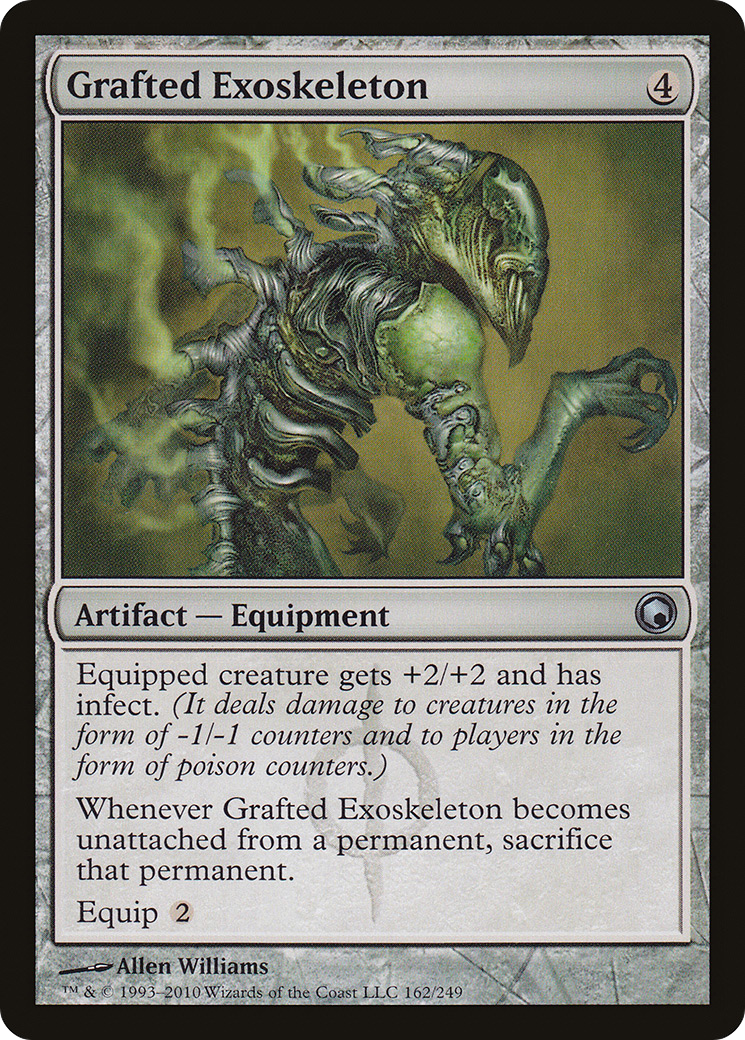 Grafted Exoskeleton (SOM-162) - Scars of Mirrodin Foil