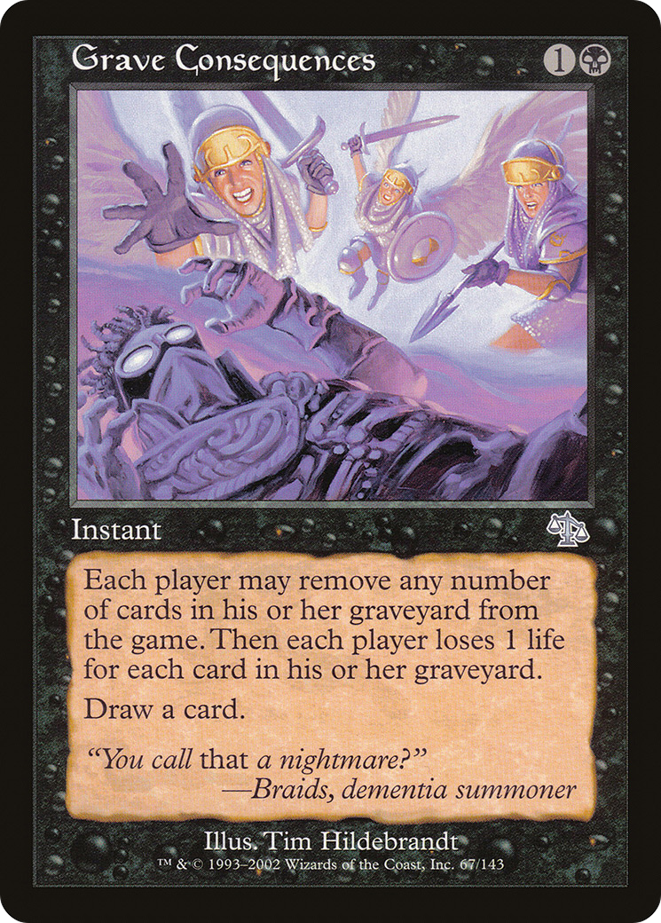 Grave Consequences (JUD-067) - Judgment Foil