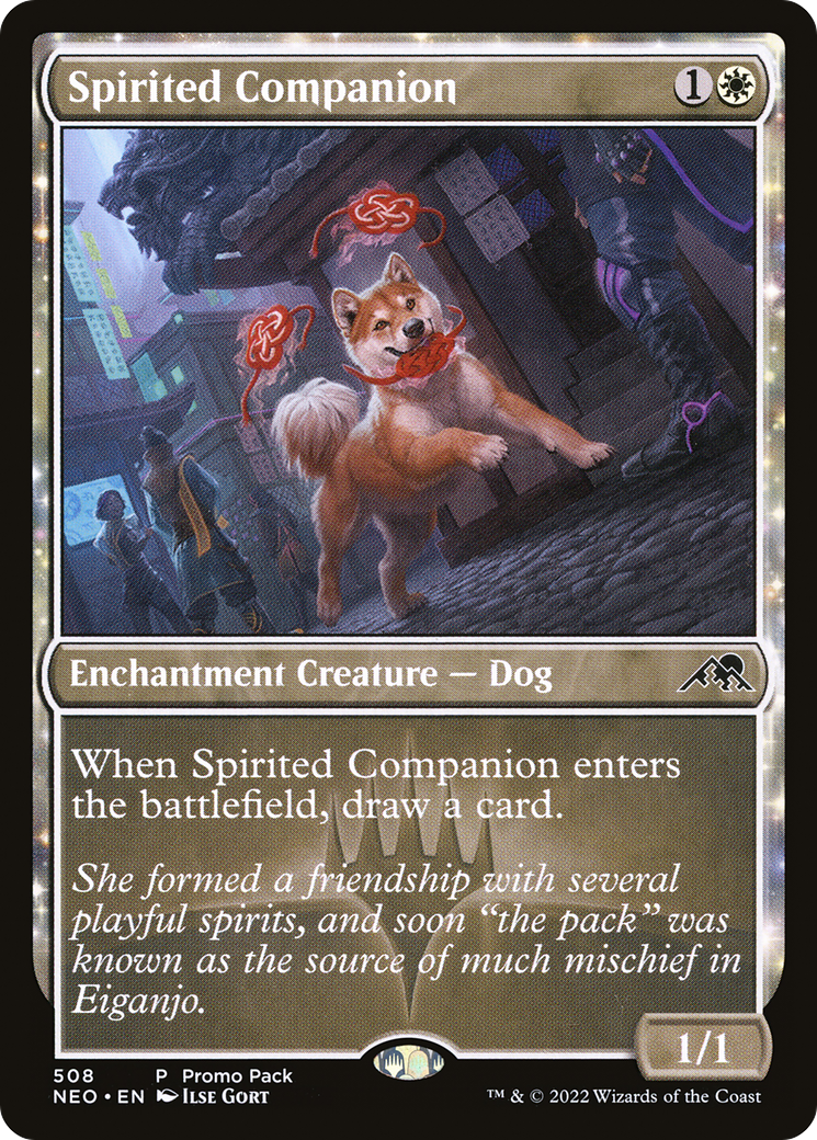 Compagnon spirituel (NEO-508) - Kamigawa : Neon Dynasty Foil
