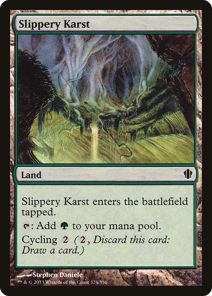Karst glissant (C13-324) - Commander 2013