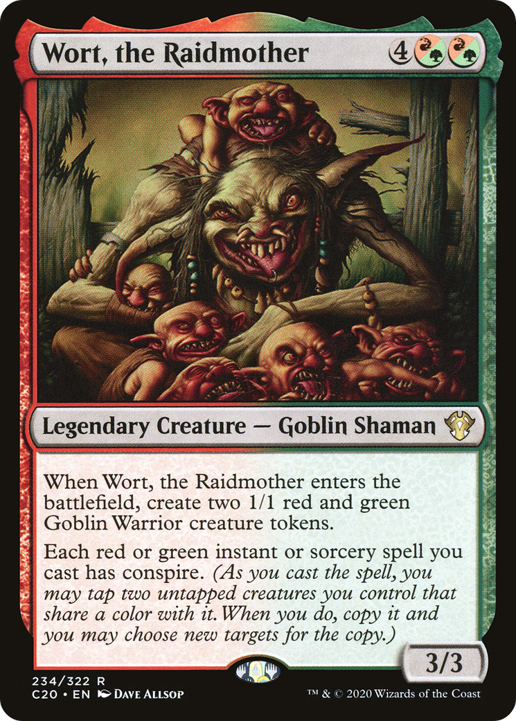 Wort, the Raidmother (C20-234) - Commander 2020