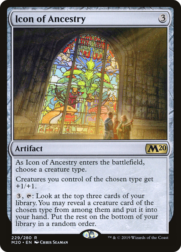 Icon of Ancestry (M20-229) - Core Set 2020 Foil
