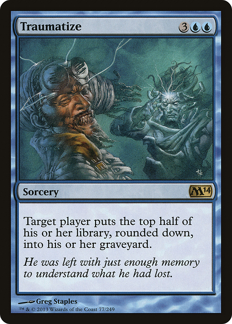 Traumatiser (M14-077) - Magic 2014 Foil