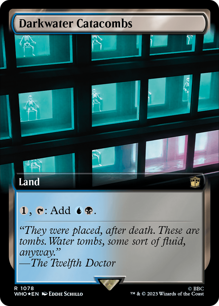 Catacombes de Darkwater (WHO-1078) - Doctor Who : (Extended Art) Foil