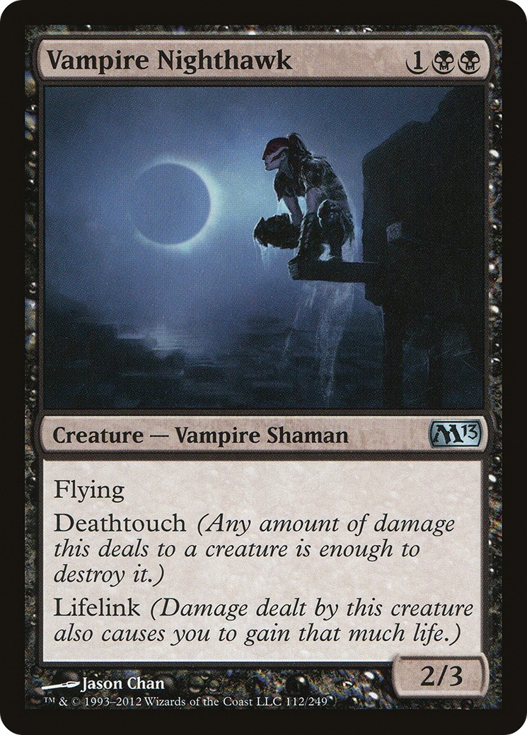 Vampire Nighthawk (M13-112) - Magic 2013 Foil