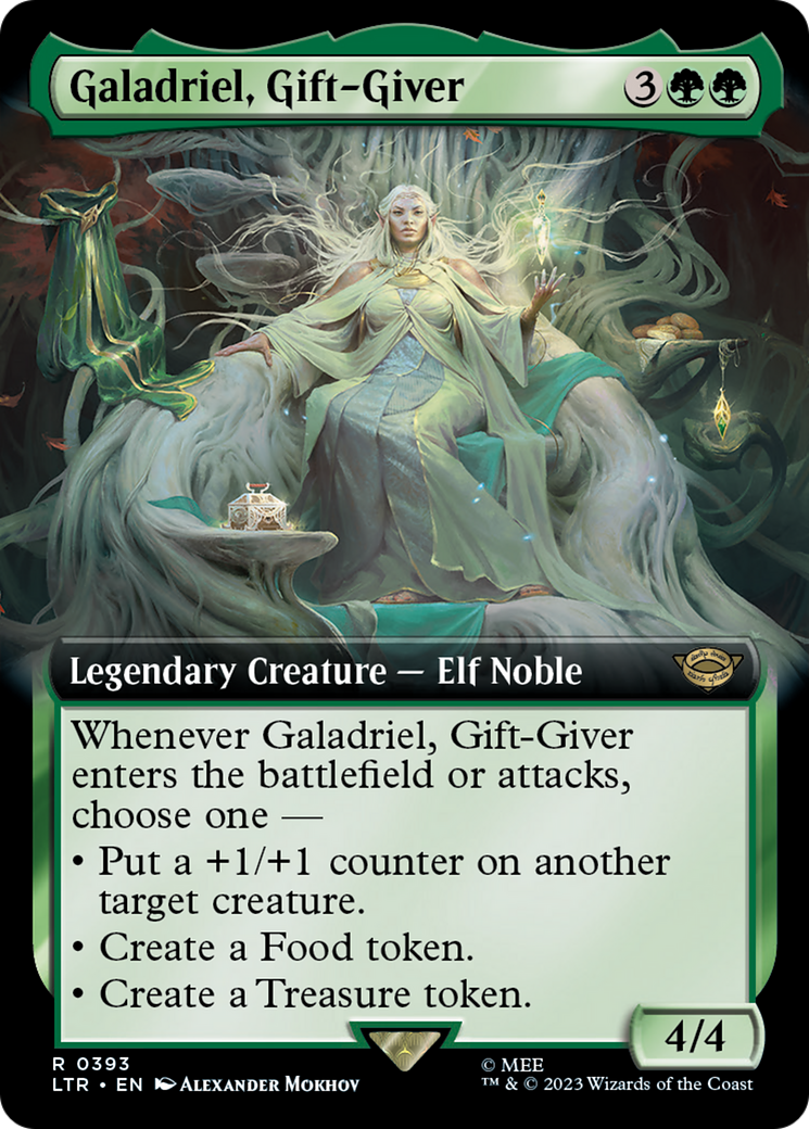 Galadriel, Gift-Giver (Extended Art) (LTR-393) - The Lord of the Rings: Tales of Middle-earth: (Extended Art)