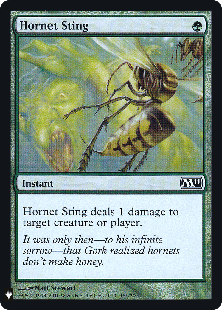 Hornet Sting (LIST-M11-181) - The List Foil