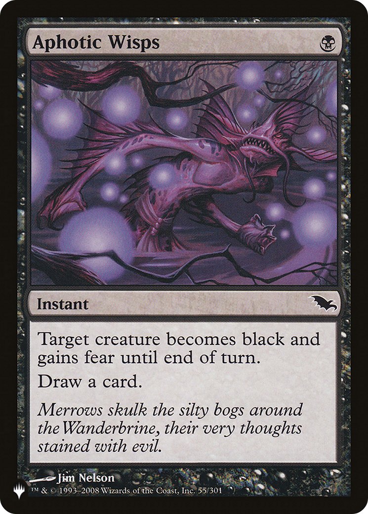 Aphotic Wisps (LIST-SHM-55) - The List