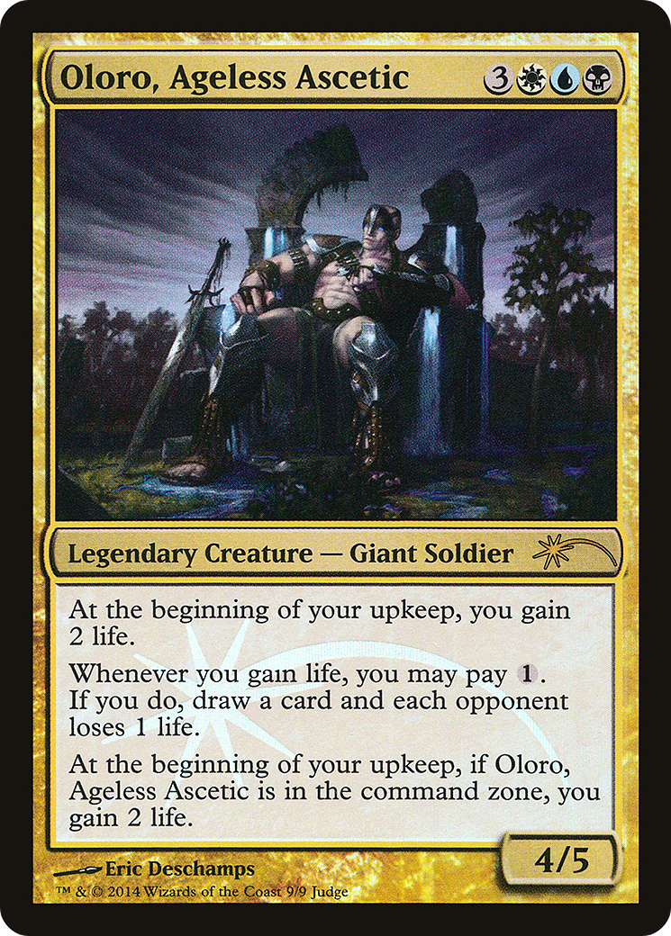 Oloro, Ageless Ascetic (JDG-009) - Judge Gift Cards 2014 Foil