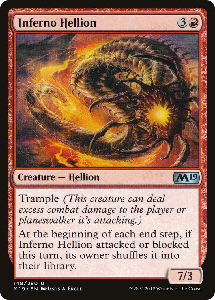 Inferno Hellion (M19-148) - Core Set 2019