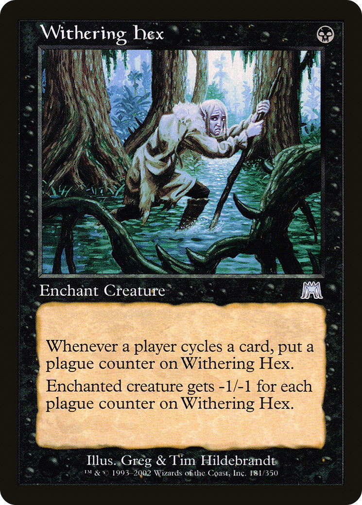 Sortilège de flétrissement (ONS-181) - Onslaught Foil