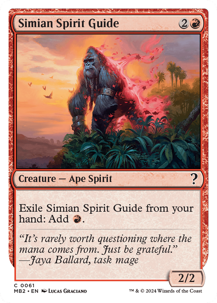 Guide spirituel simien (MB2-061) - Mystery Booster 2