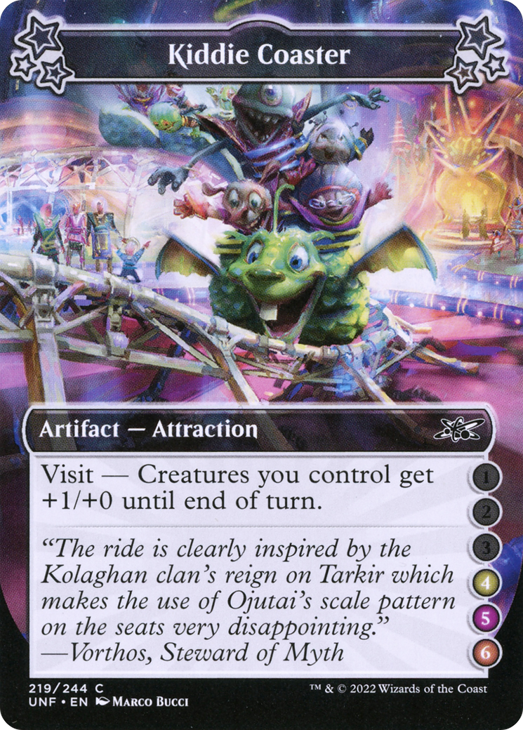 Montagnes russes pour enfants (UNF-219F) - Unfinity