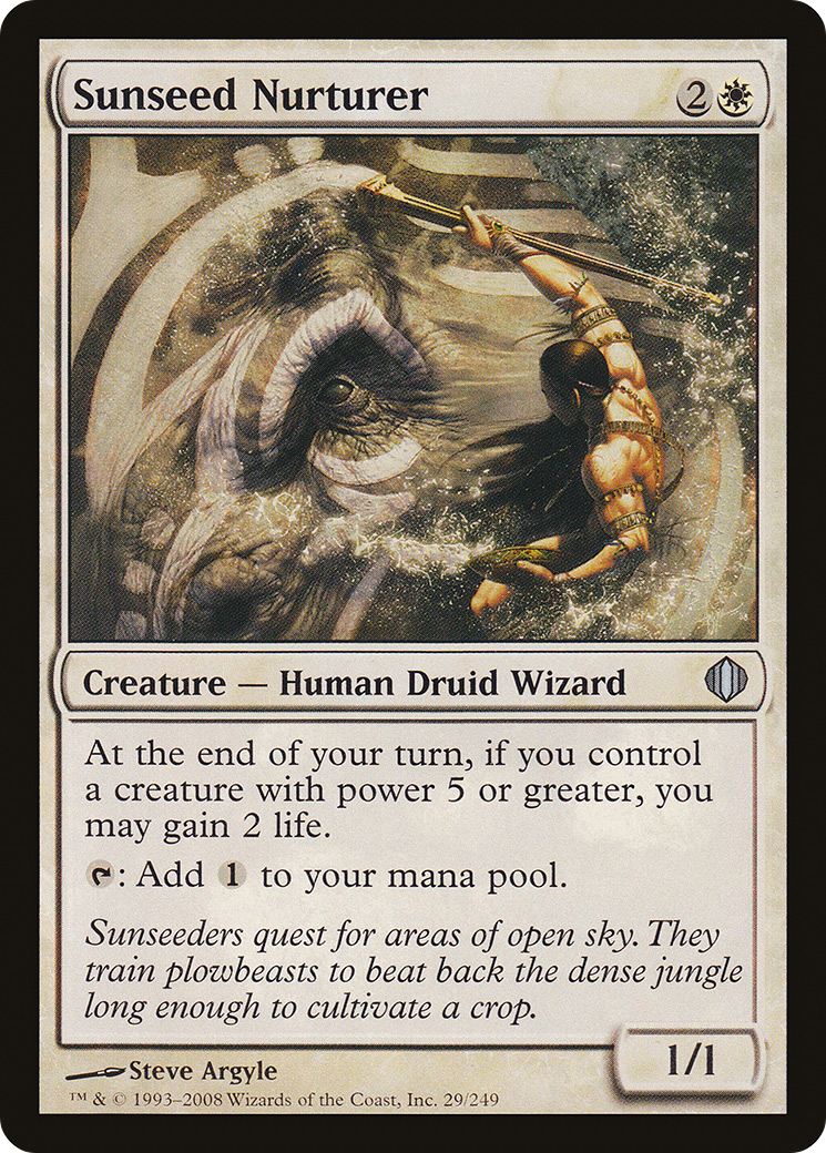 Sunseed Nurturer (ALA-029) - Shards of Alara Foil