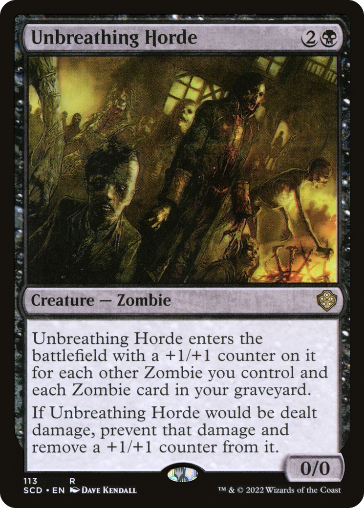 Unbreathing Horde (SCD-113) - Starter Commander Decks