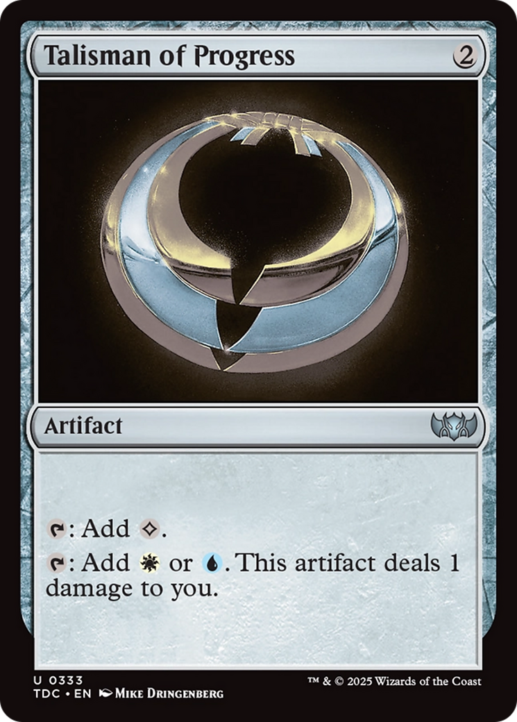 Talisman du Progrès (TDC-333) - Commandant : Tarkir : Tempête de Dragons