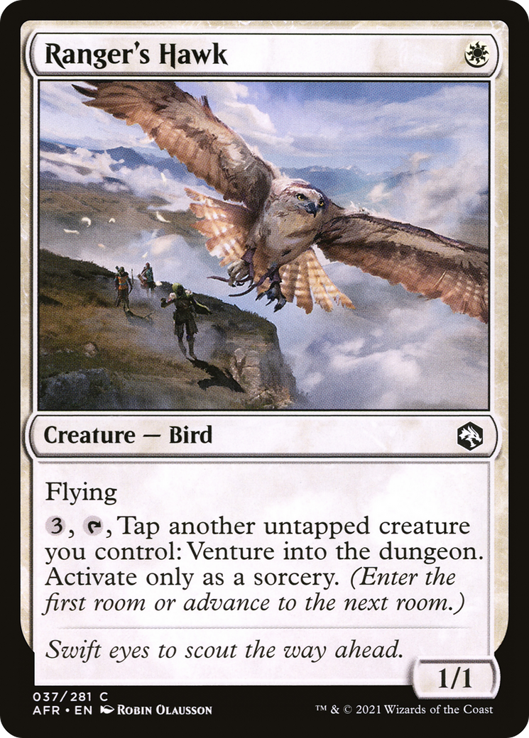 Ranger's Hawk (AFR-037) - Adventures in the Forgotten Realms Foil