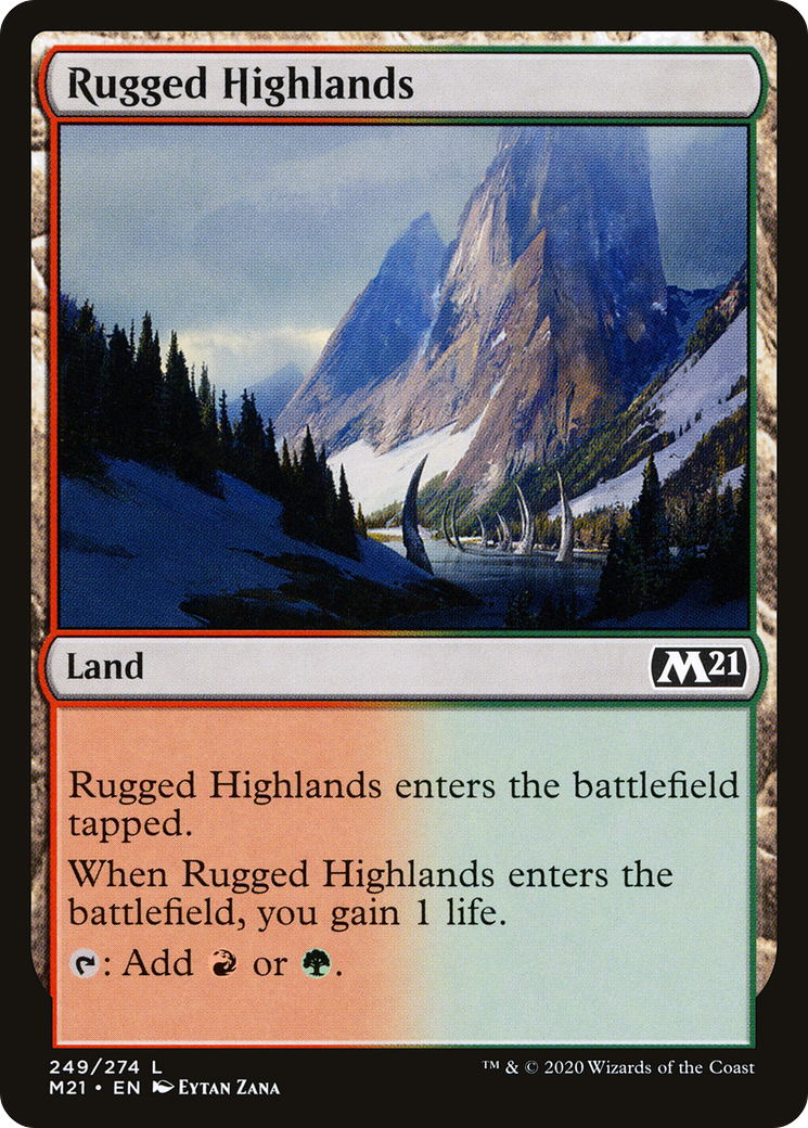 Rugged Highlands (M21-249) - Core Set 2021