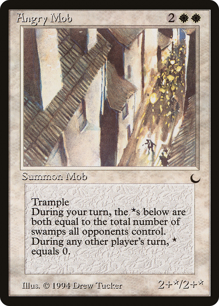 Angry Mob (DRK-) - The Dark