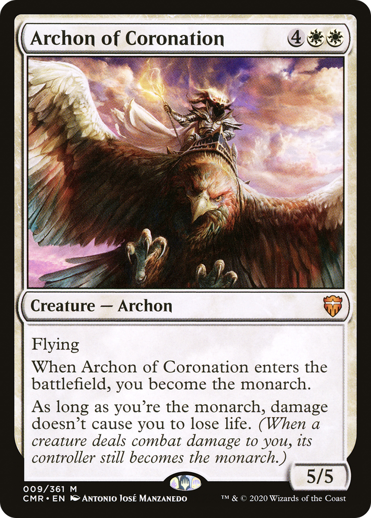 Archonte du Couronnement (CMR-009) - Commander Legends