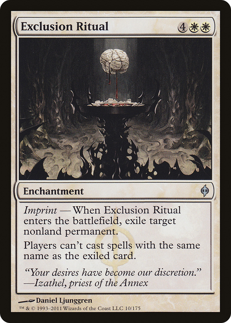 Exclusion Ritual (NPH-010) - New Phyrexia Foil
