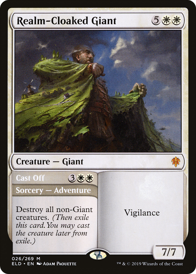 Realm-Cloaked Giant (ELD-026) - Throne of Eldraine