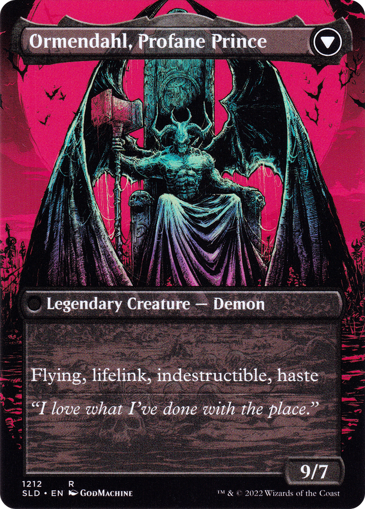 Westvale Abbey (Display Commander) - Thick Stock (SLD-1212) - Secret Lair Drop (Borderless)