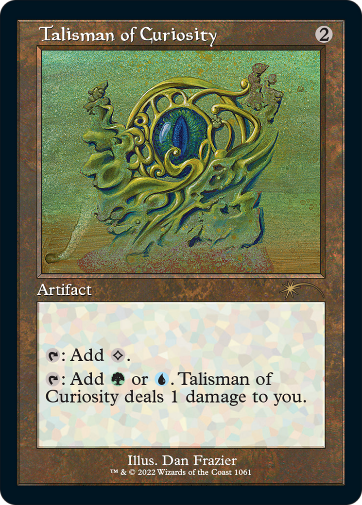 Talisman of Curiosity (Retro Frame) (SLD-1061) - Secret Lair Drop