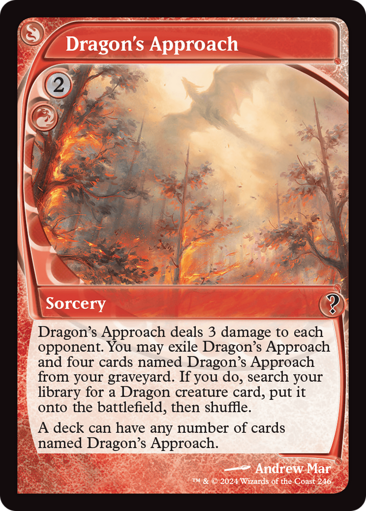 Dragon's Approach (MB2-246) - Mystery Booster 2 Foil