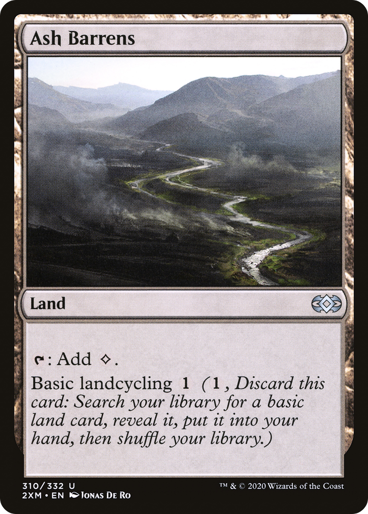 Barrens de Cendres (2XM-310) - Double Masters