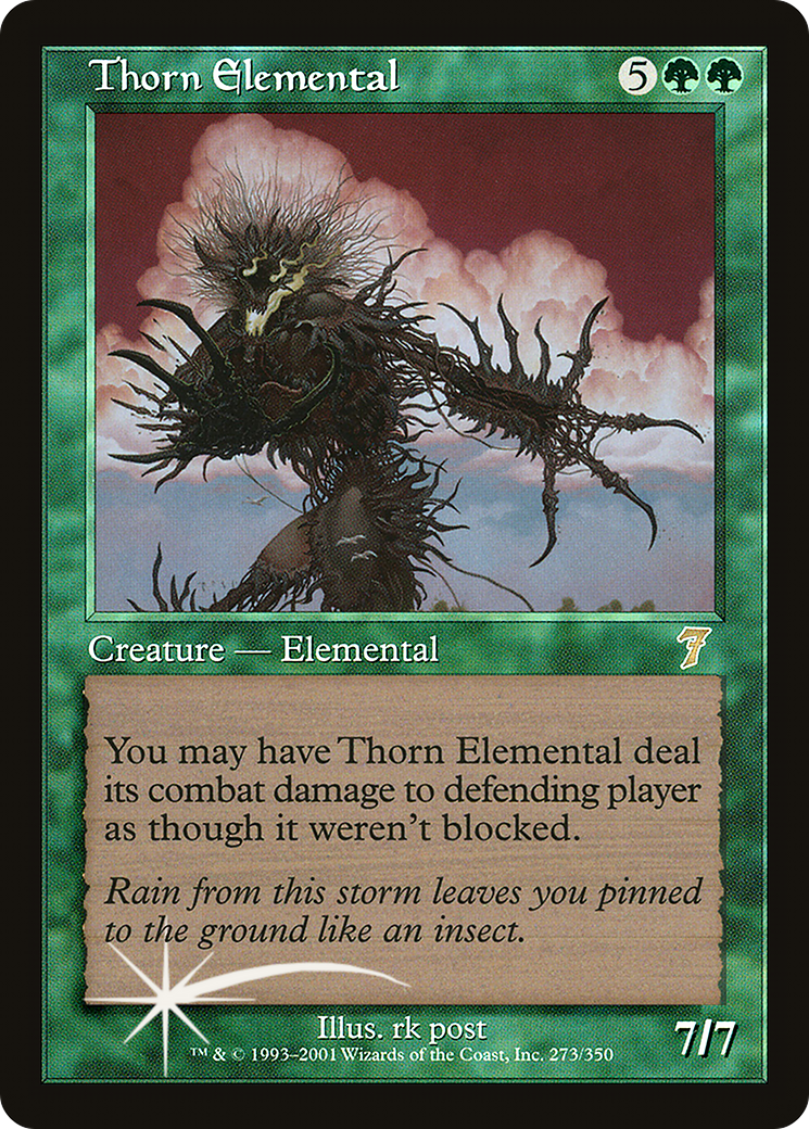 Thorn Elemental (7ED-273★) - Seventh Edition Foil