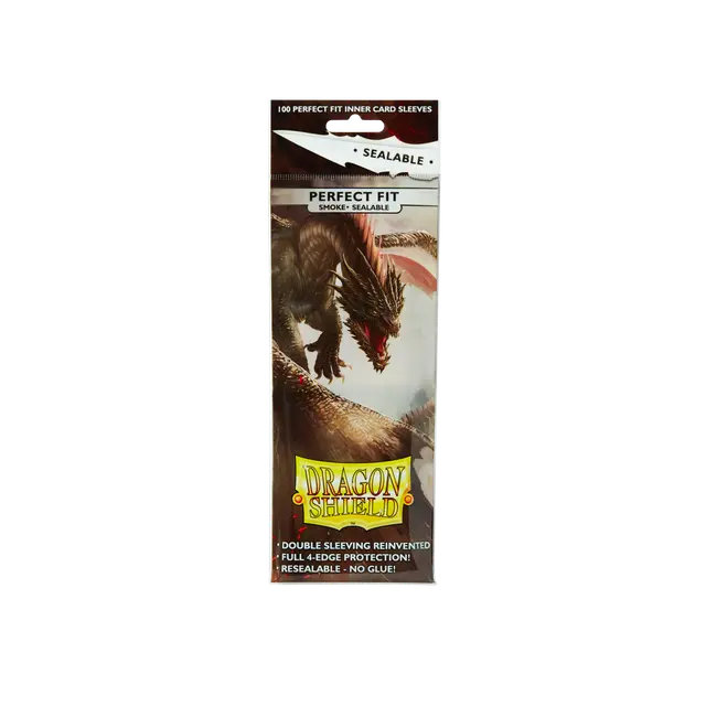 Dragon Shield - Fumée - Pochettes refermables - Ajustement parfait