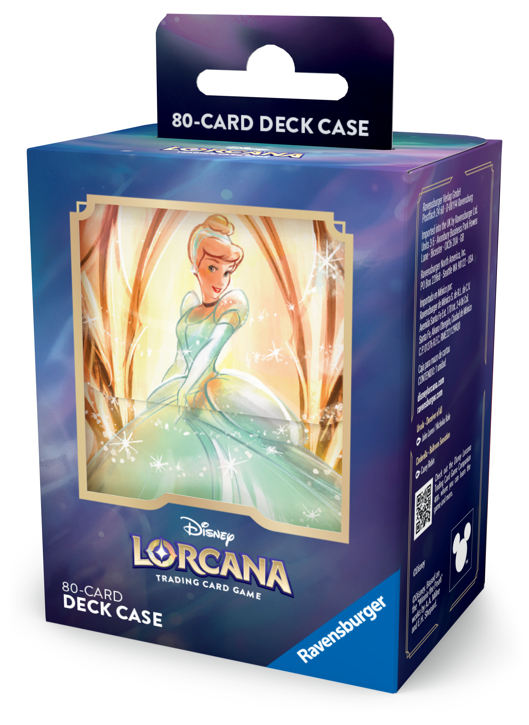Disney Lorcana - Coffret de rangement - Cendrillon