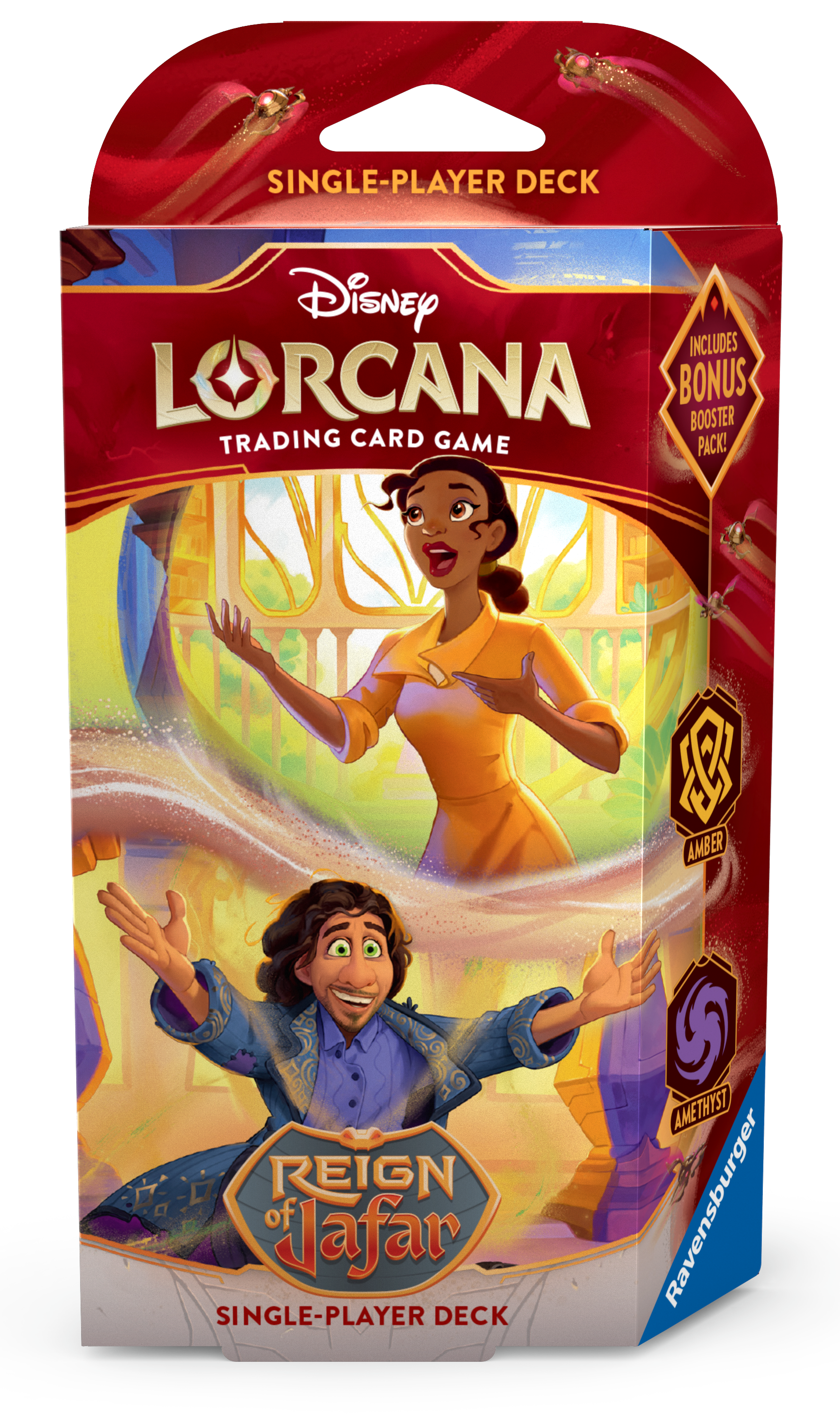 Disney Lorcana : Deck de démarrage Le Règne de Jafar - Ambre/Améthyste