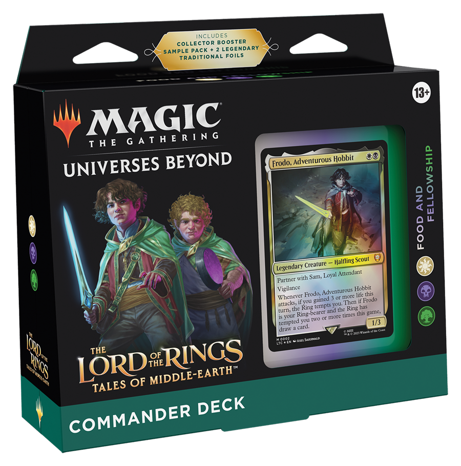 The Lord Of The Rings - Tales of Middle-earth - Commander Deck - Food And Fellowship