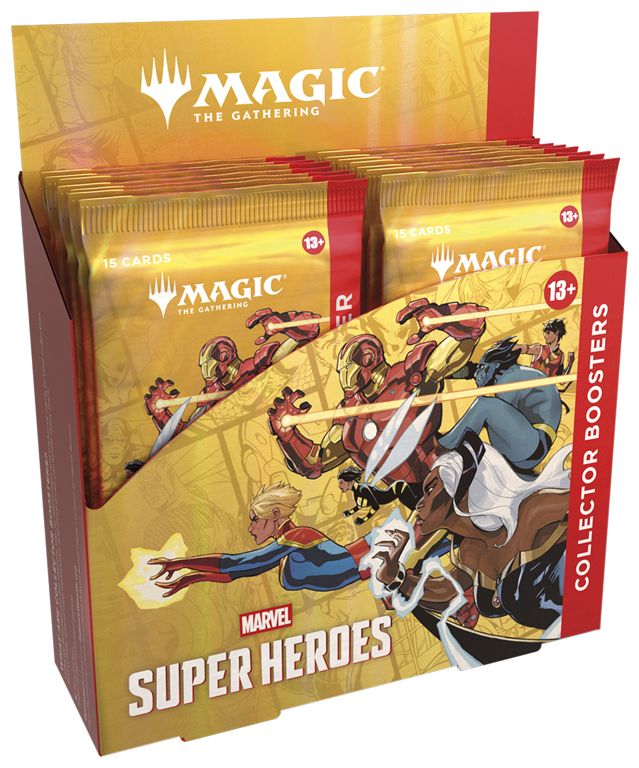 Magic: The Gathering® | Marvel Super Heroes Collector Booster Display